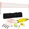Outdoor Volleyball and Badminton Net Set 32ft with Adjustable Poles Included Portable Storage Bag